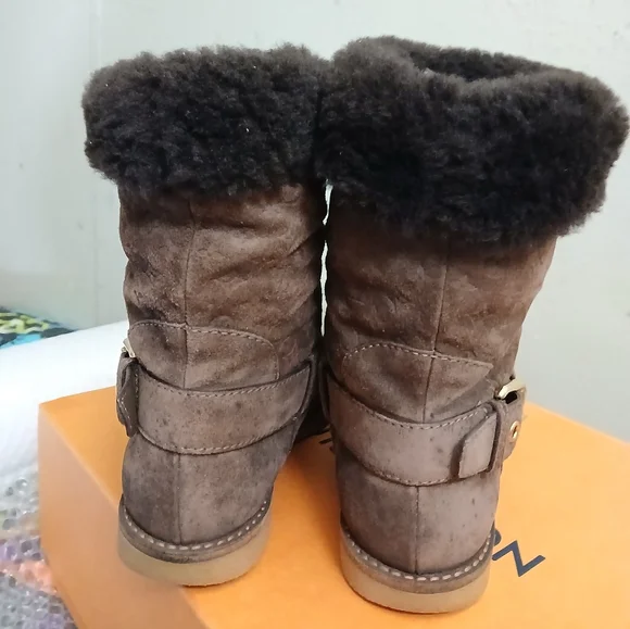 Authentiv Louis Vuitton Snowball Snow Boots/PreOwned/5 1/2-6 Good - Picture 10 of 17
